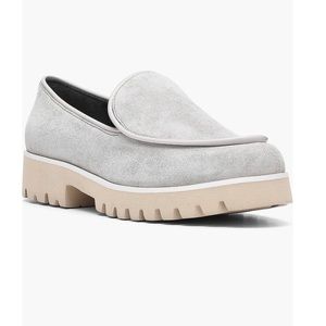 Donald J. Pliner  Slip on Loafer, Gray, 8M